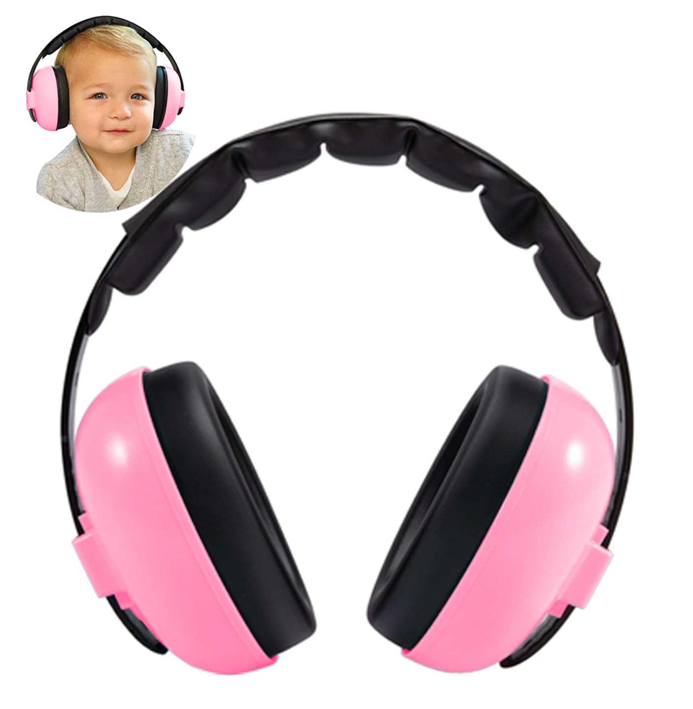 GUKOY Baby Ear Protection Noise Cancelling Earmuffs Infant HeadPhones for Babies for 3 Months to 3 Years
