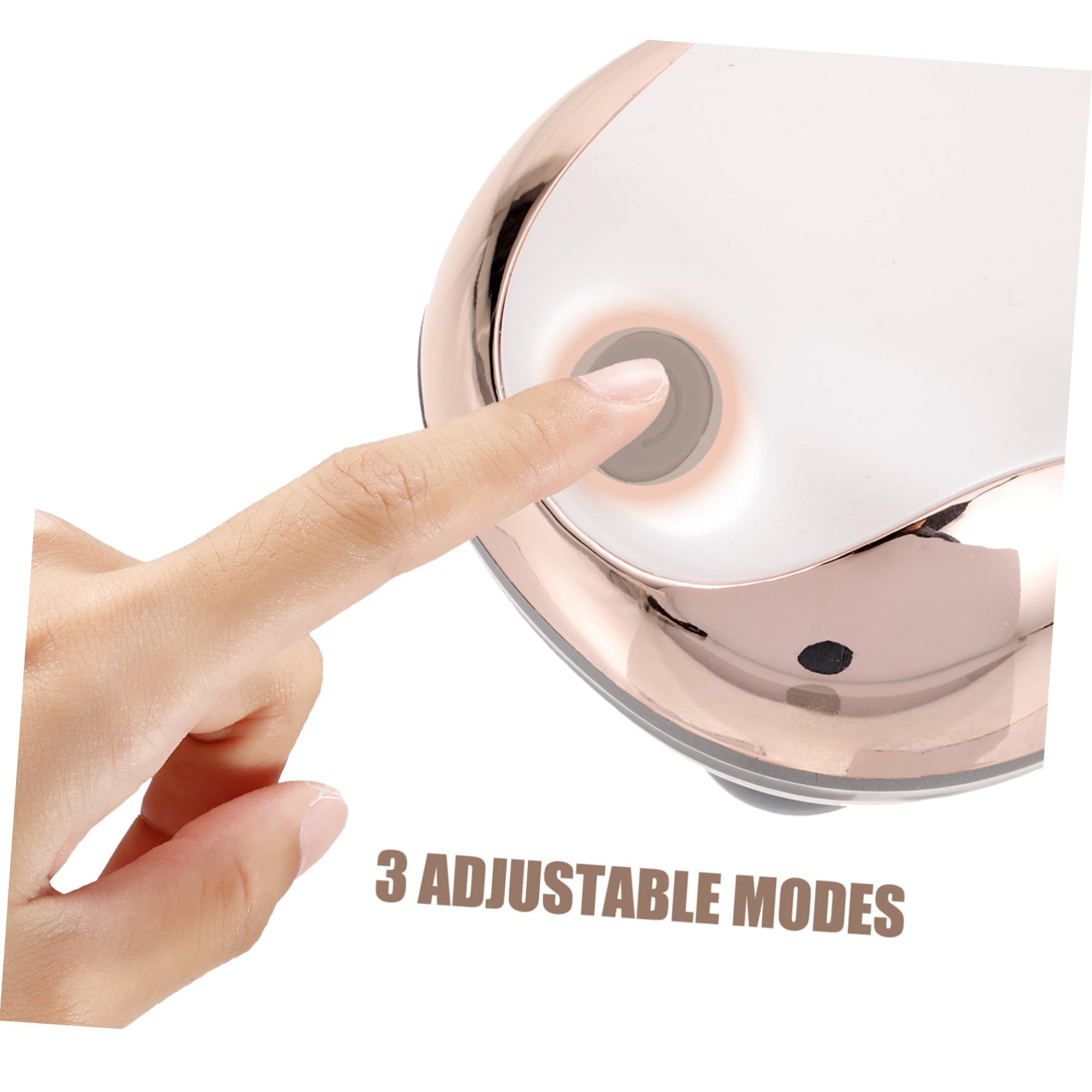 Ipetboom Masajeador Eléctrico de Cuero Cabelludo Recargable Portátil Batería 1150mah, Material Abs y Silicona, Adecuado para Uso en Ducha Aire Libre