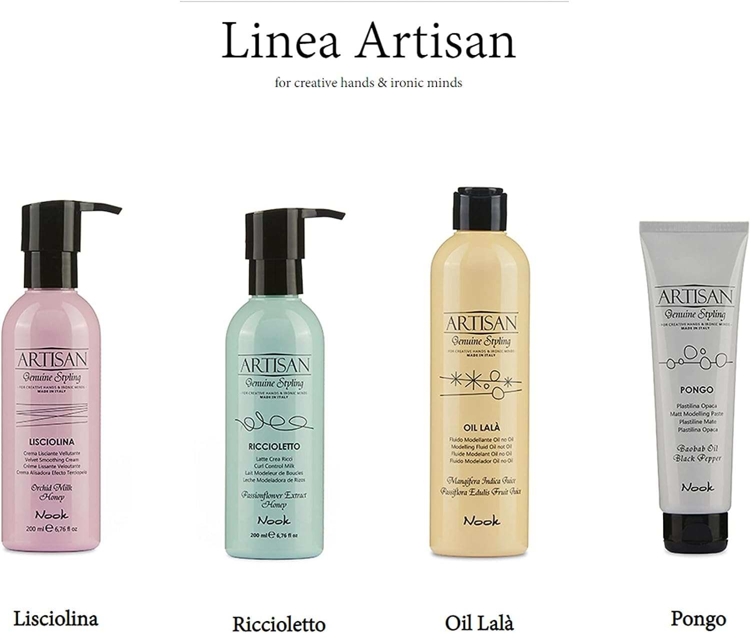 Nook Lisciolina 200ml | crema styling lisciante vellutante