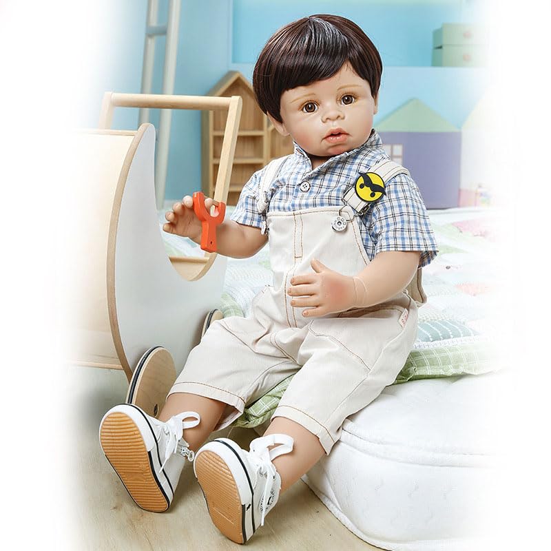 Amazon.co.jp: 70CM 巨大な リボーン幼児人形 男の子 子供 洋服店