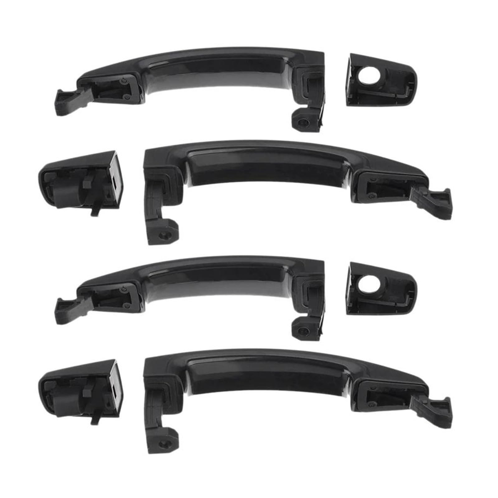 HRQCTIM Front Rear Left Right Exterior Outside Door Handle for Chevrolet for Aveo 2007 2008 2009 2010 2011 96468254 25972958