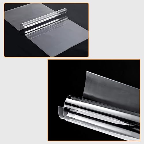 Miniatura 8 de Protector de mesa transparente de cocina, mantel transparente de PVC de vidrio suave sin olor, protector de mesa lavable a prueba de agua, a prueba