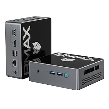 ミニPC BMAX Mini PC 8GB RAM 128GB SSD Amazon.co.jp: ミニPC，メモリ8GBGB+128GB SSD Windows 10 Pro