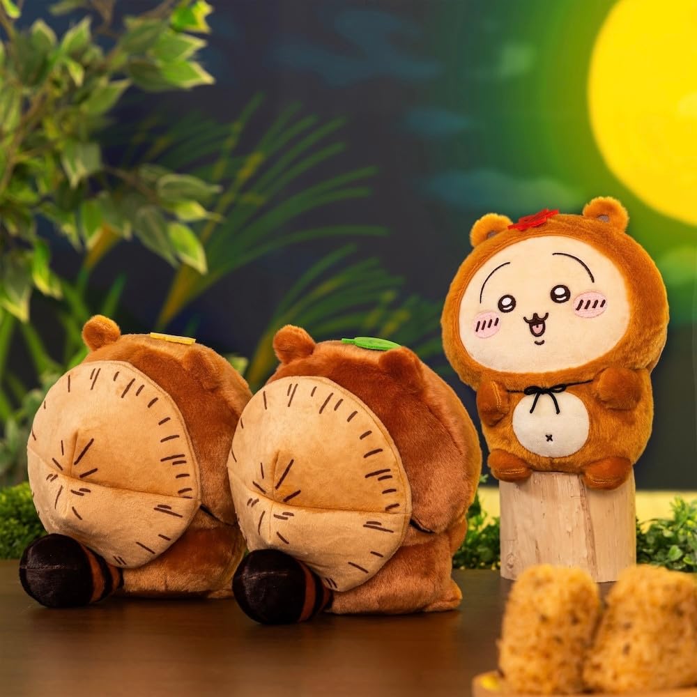 Amazon.co.jp: ちいかわ たぬきだもんくじ B賞 たぬきぬいぐるみS
