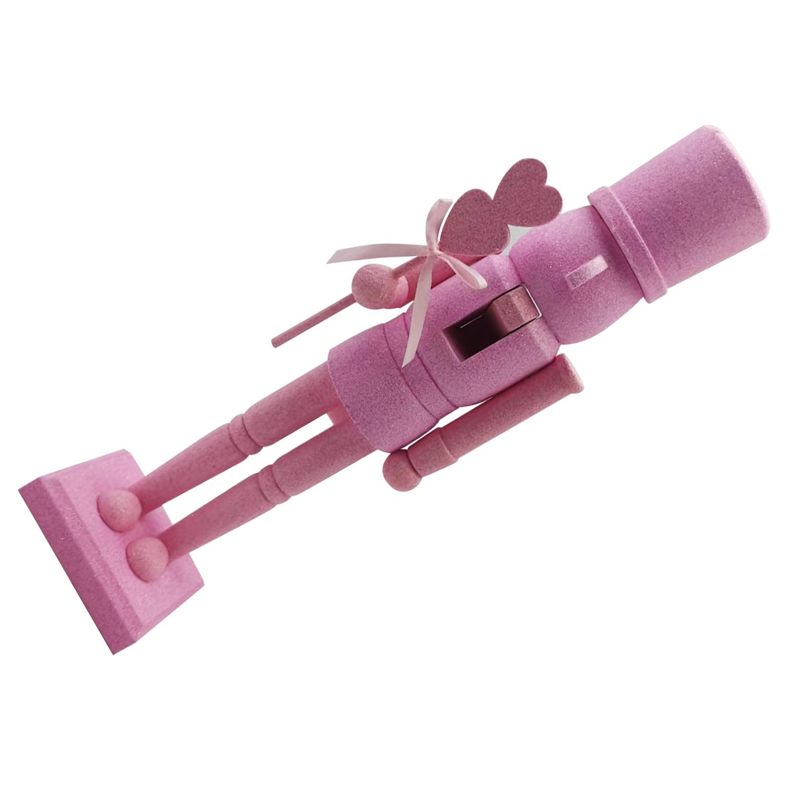 Figura de cascanueces de madera brillante para decoración del hogar, festividades, adorno para regalos románticos de celebración