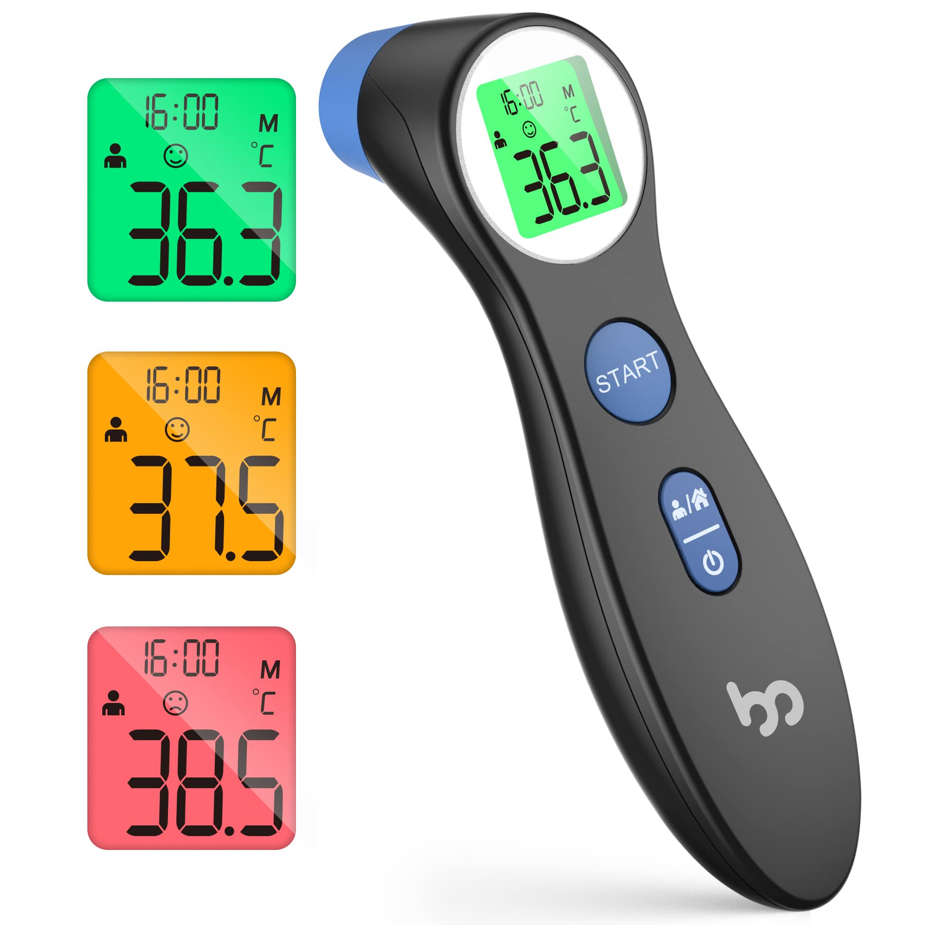 Femometer Thermometer for Kids and Adults, Forehead Digital