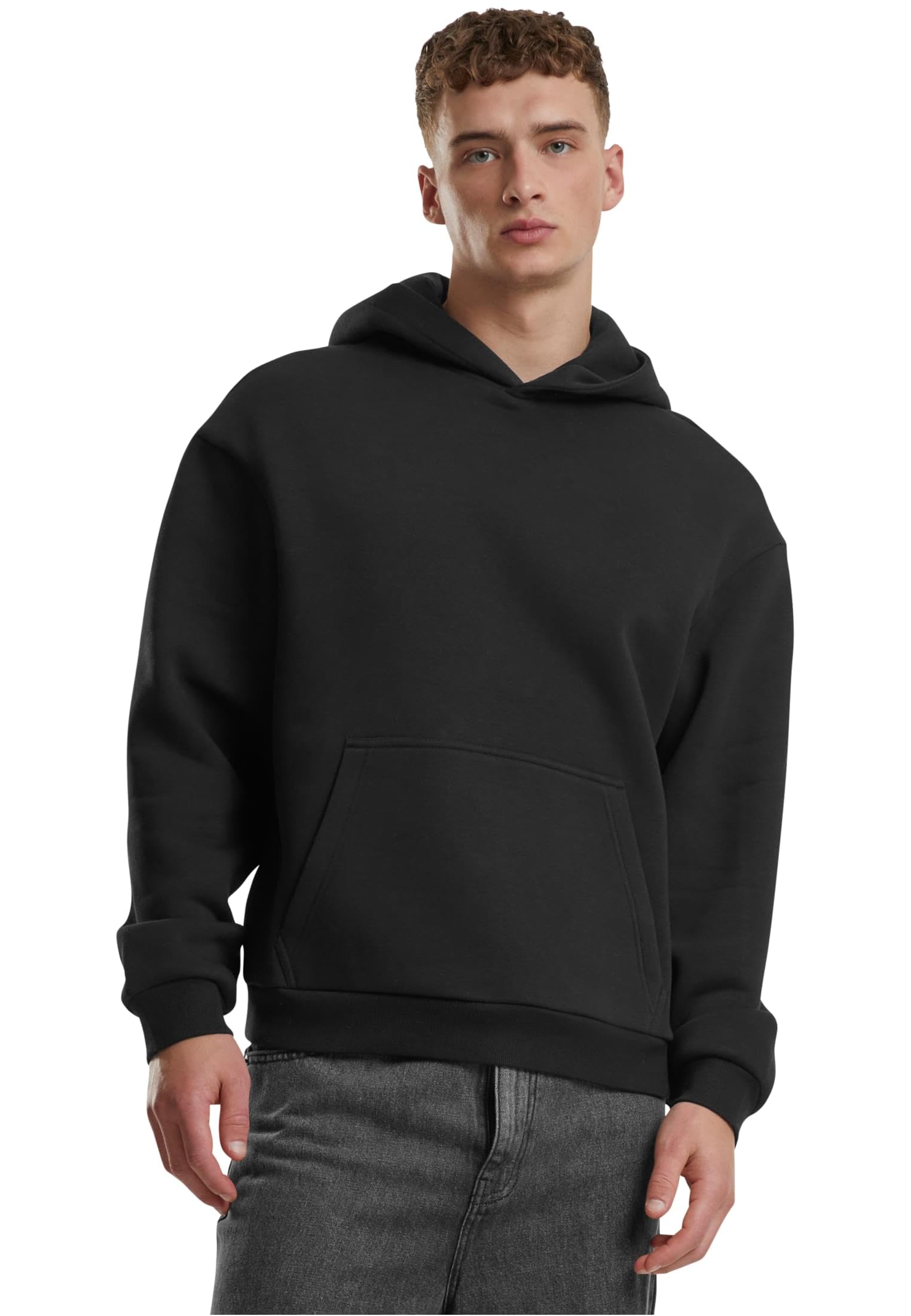 Urban Classics Men's Ultra Heavy Hoody Sweatshirt, Black, XXXXL