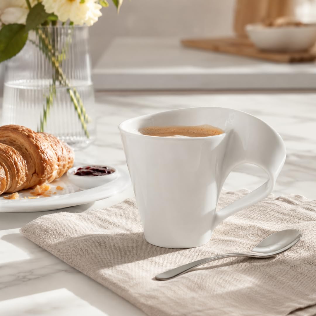Villeroy & Boch Caneca de café de porcelana New Wave, 1 unidade