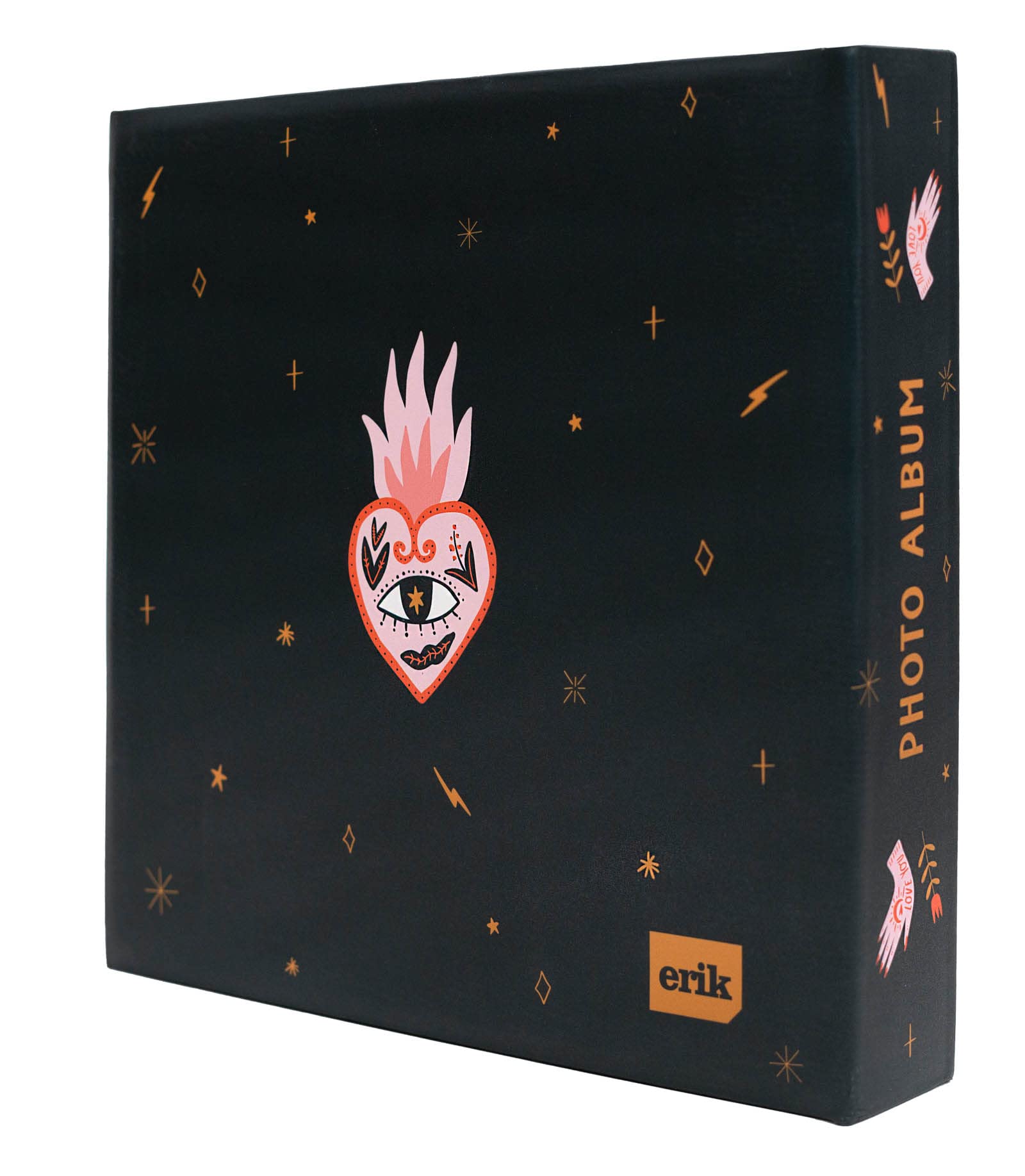 Album Foto Grupo Erik Con Copertina Rabbit - 200 Tasche Per Foto 10x15, Spazio Per Note, Include PortaCD - Foto 2