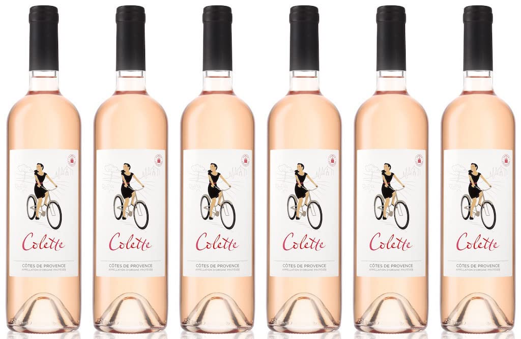 Rosé-Wein „Colette“, trocken, 2022 6-er Set, Côte de Provence AOP, „La Belle Collection“, Frankreich, 0,75 L * 6 Flaschen, 12,5% Vol.