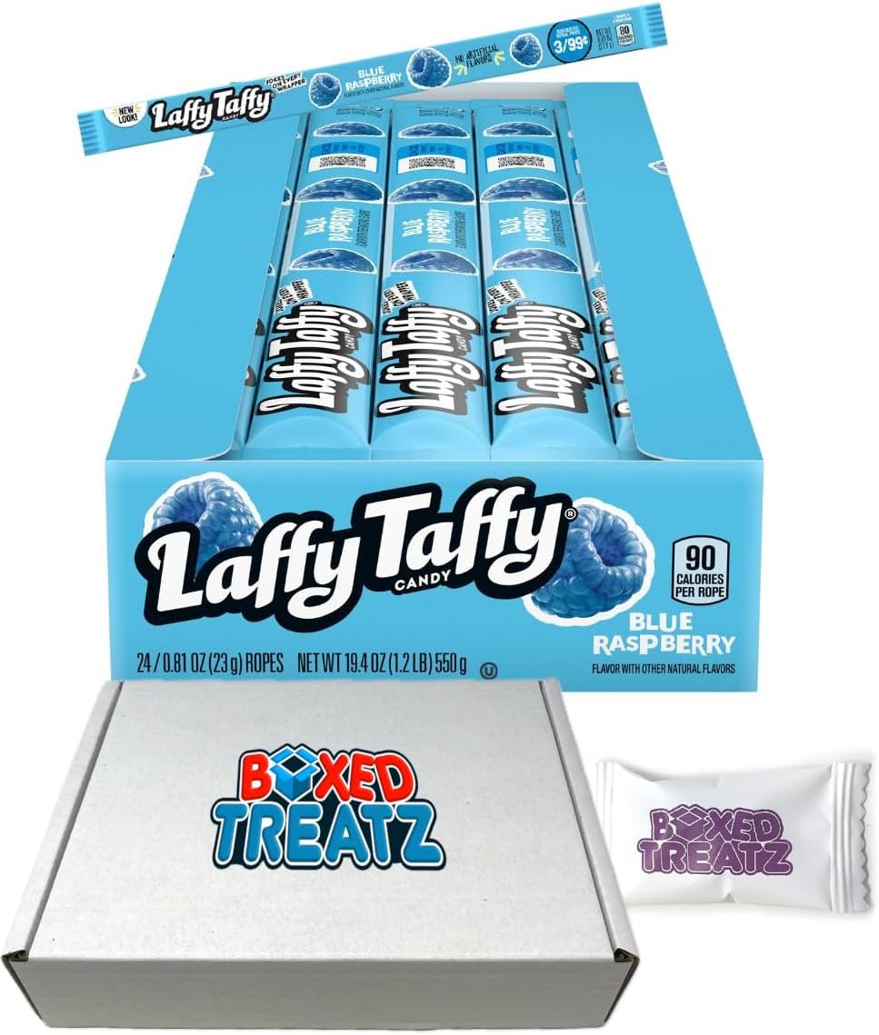 Laffy Taffy - - Laffy Taffy Blue Raspberry Candy Tub, 0.34 Oz (145 Count - View #8