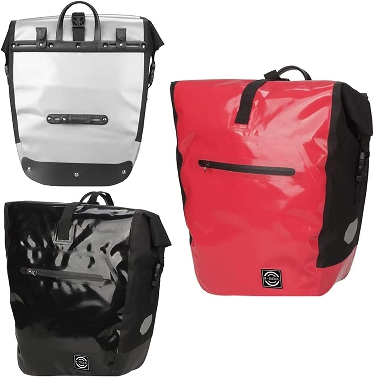 Borsa da bicicletta, Borsa da sella posteriore per bicicletta Borsa universale per biciclette Borsa impermeabile per bicicletta Borsa per bicicletta Borsa per bicicletta Borsa per bicicletta Grande