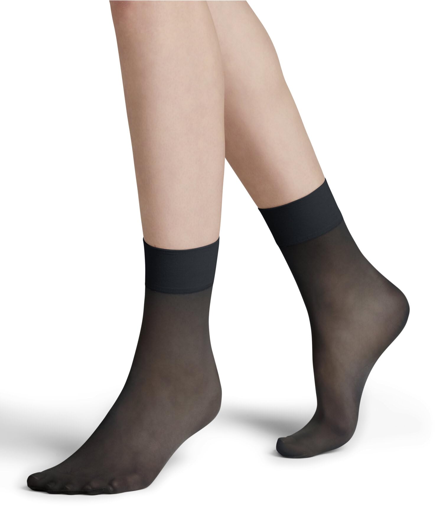 FALKE Women's Pure Matt 20 DEN W So Sheer Plain 1 Pair Socks, Grey Graphite 3146, 2.5-5