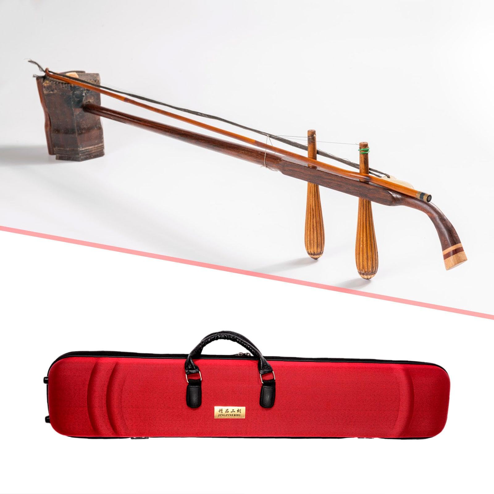 Erhu Tasche, Instrumentenzubehör, Verdickt, Tragbar, Stoßfest, Musikinstrumentenzubehör, Konzert, Und Show Zubehör, Rot