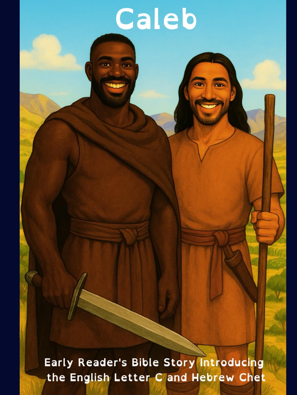 Caleb: Early Reader's Bible Story Introducing the English Letter C and Hebrew Chet (A–Z Bible Stories for Kids: Learning English and Hebrew Letters with God’s Word)