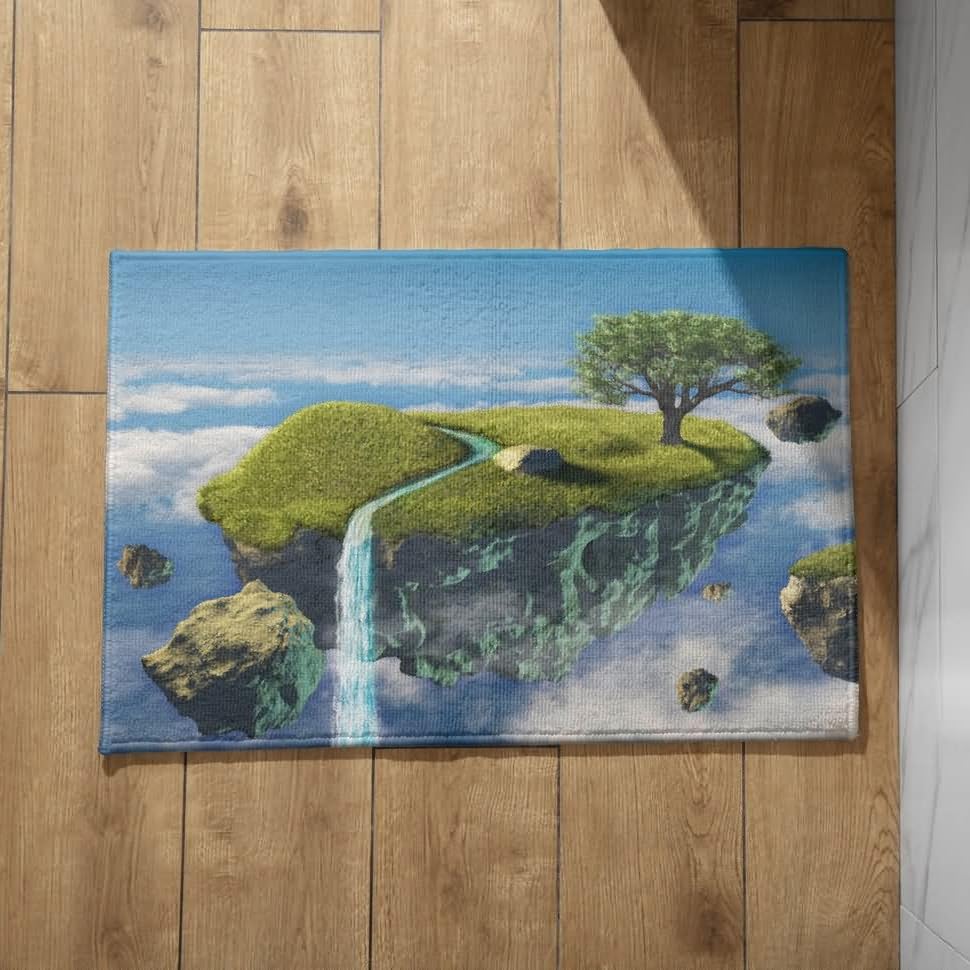 Tapis de sol antidérapant grand format pour sécuriser la cuisine et l'entrée