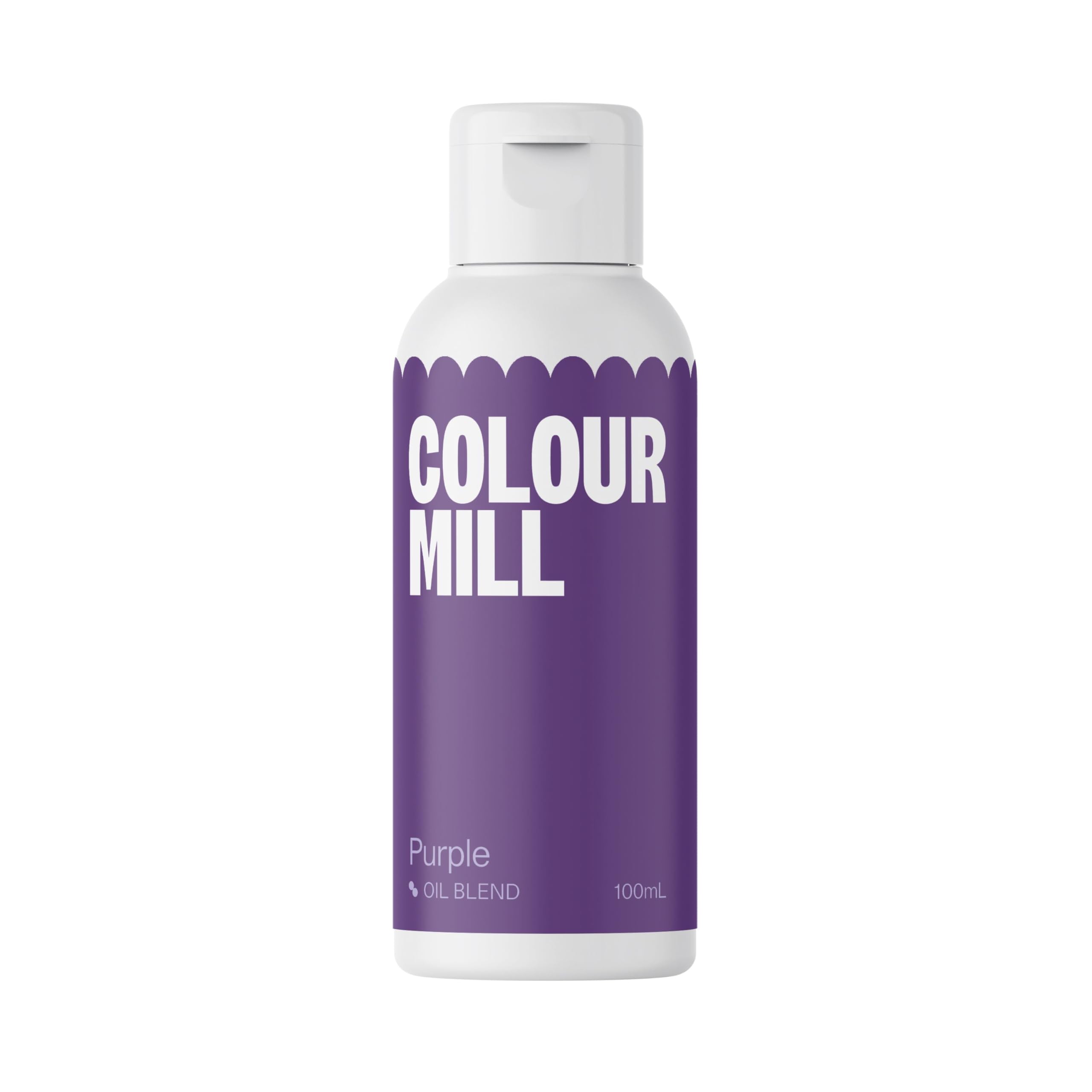Colour Mill Food Colouring Purple 100ml - Next Generation Oil Based Food Colouring for Baking, Decorating, Icing and Cooking Food Dye DIY Slime and Crafts 100ml