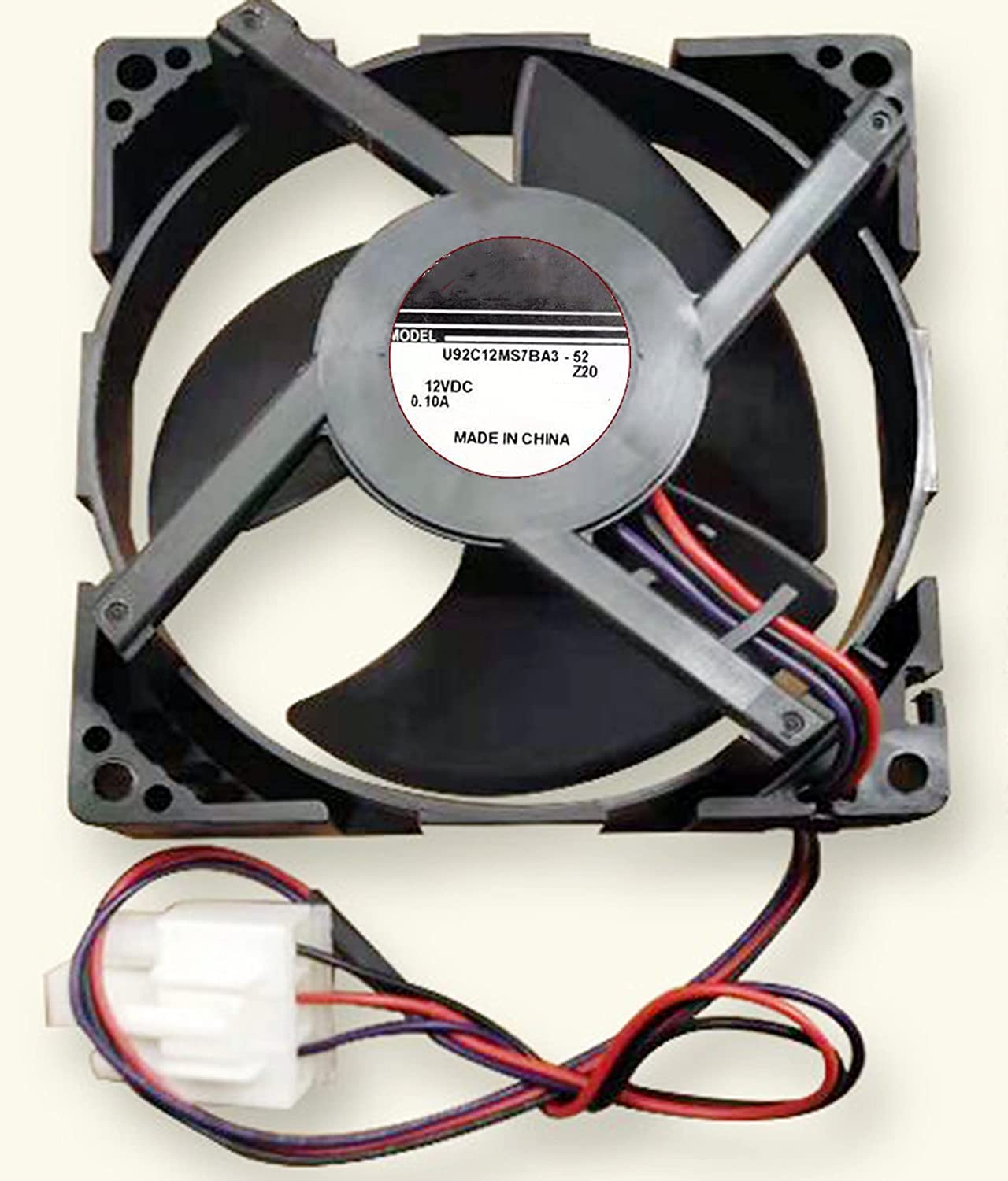 FCARUMIQP 12V 0.10A 9225 Cooling Fan 92X92X25mm