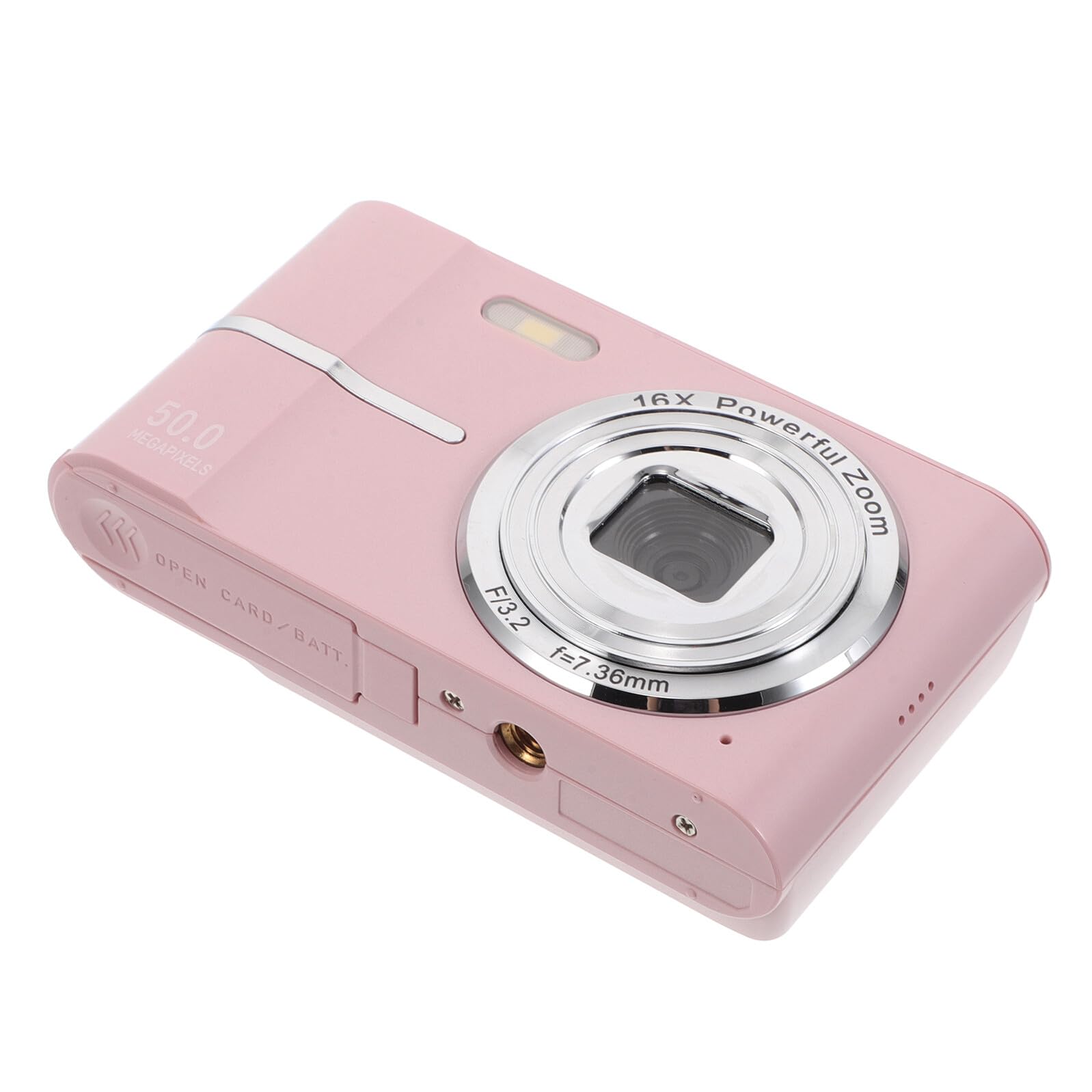 Compact Digital Camera for Adults and Mini Portable Point-and-Shoot Vlogging Camera with 16x Zoom for Family Travel and Beginners Rose Pink-image-46