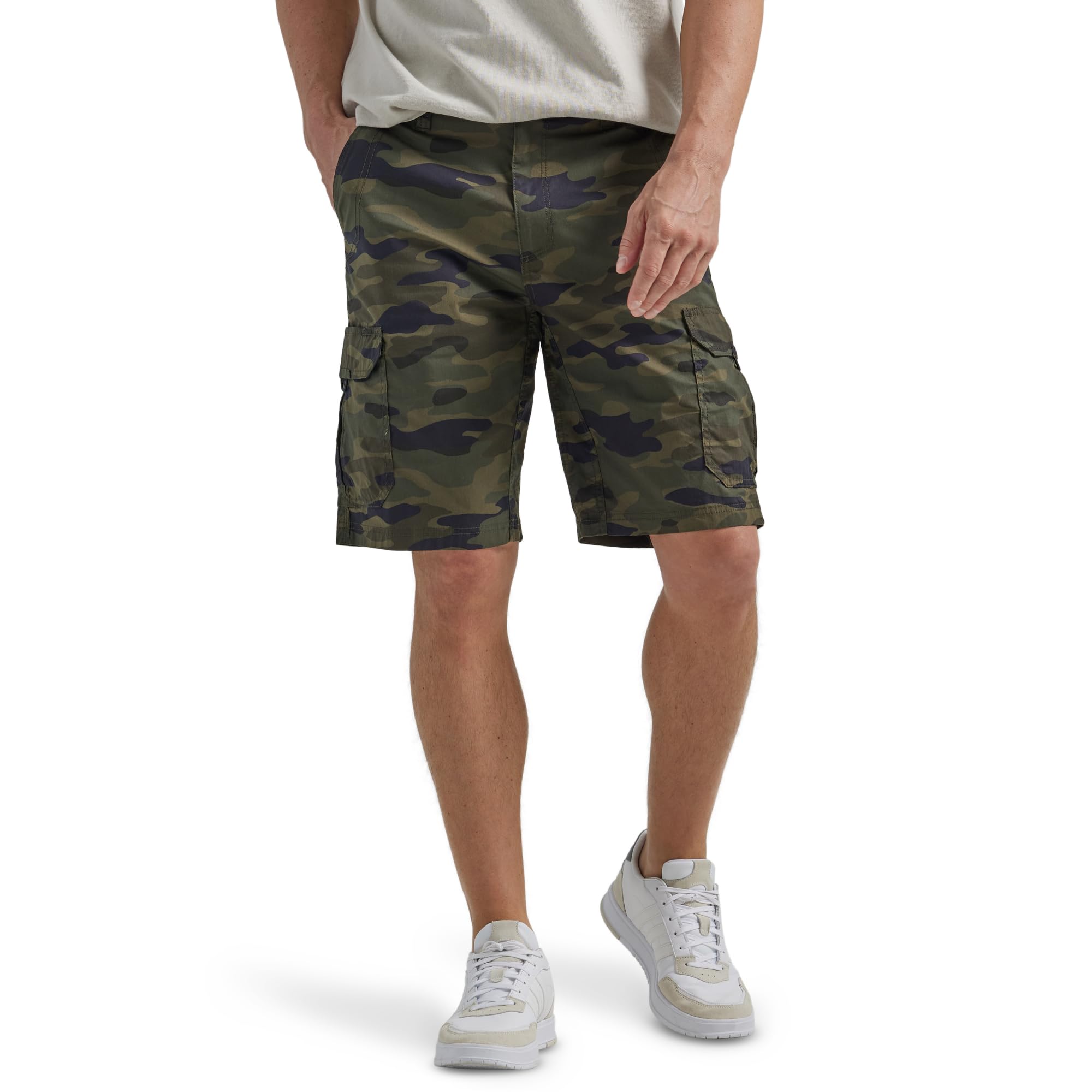 Lee Extreme Motion Crossroad Cargo-Shorts für Herren, Klassisches Camouflage, 49