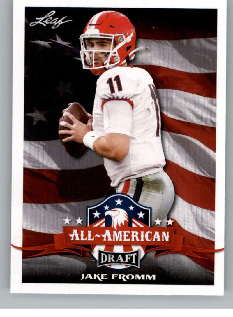 Amazon.com: 2020 Leaf Draft #73 Jake Fromm RC - Georgia Bulldogs