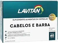 Lavitan Mais Hair Men 60caps Queda Intensa (cabelos E Barba)