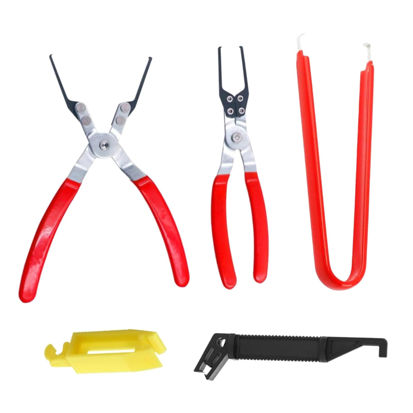 Tsophreniq Comprehensive Automotive Relays & Fuses Puller Pliers Steel & Battery Terminals Remover For Vehicle Maintenance Auto