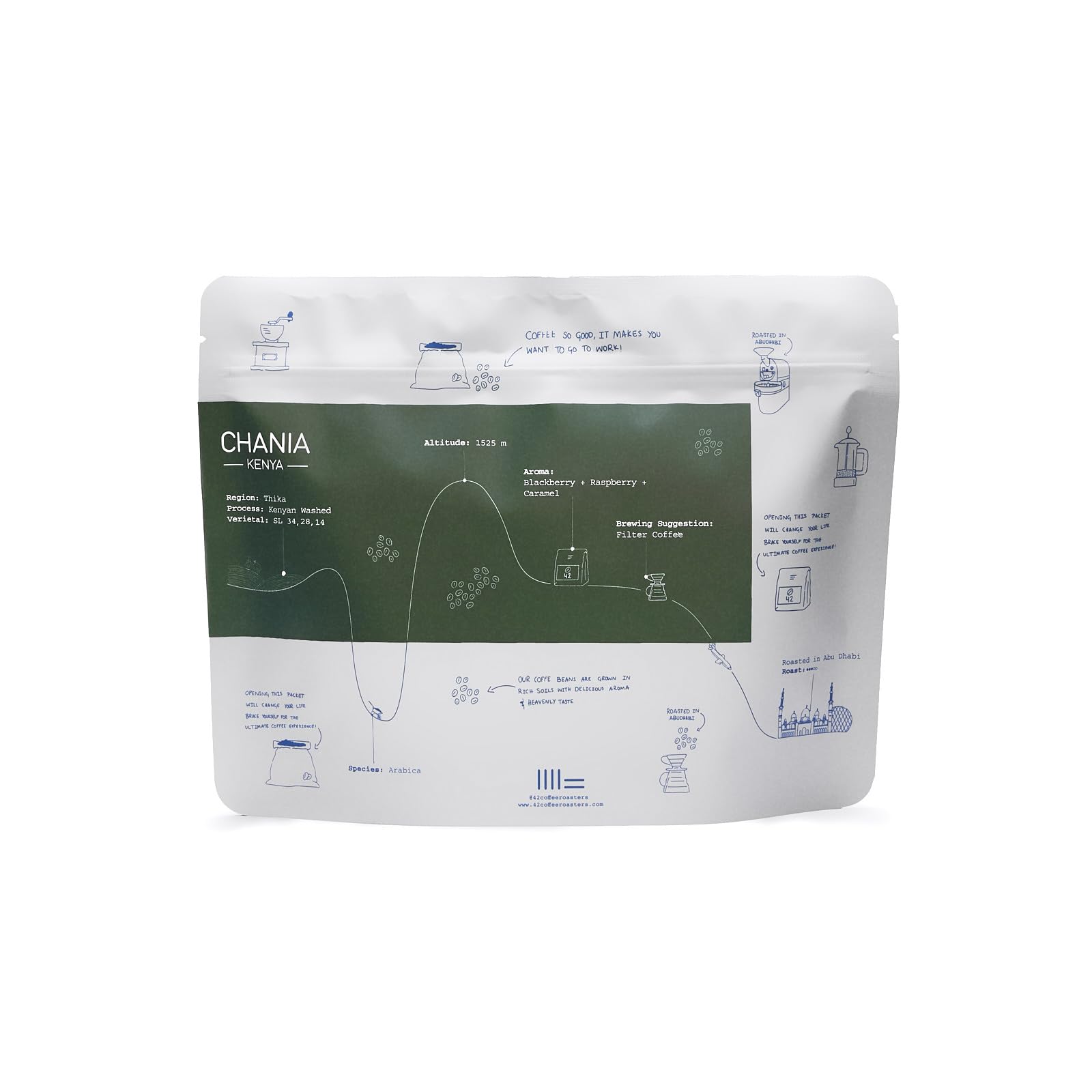 42 coffee roastersKenya Specialty Beans 250 gr