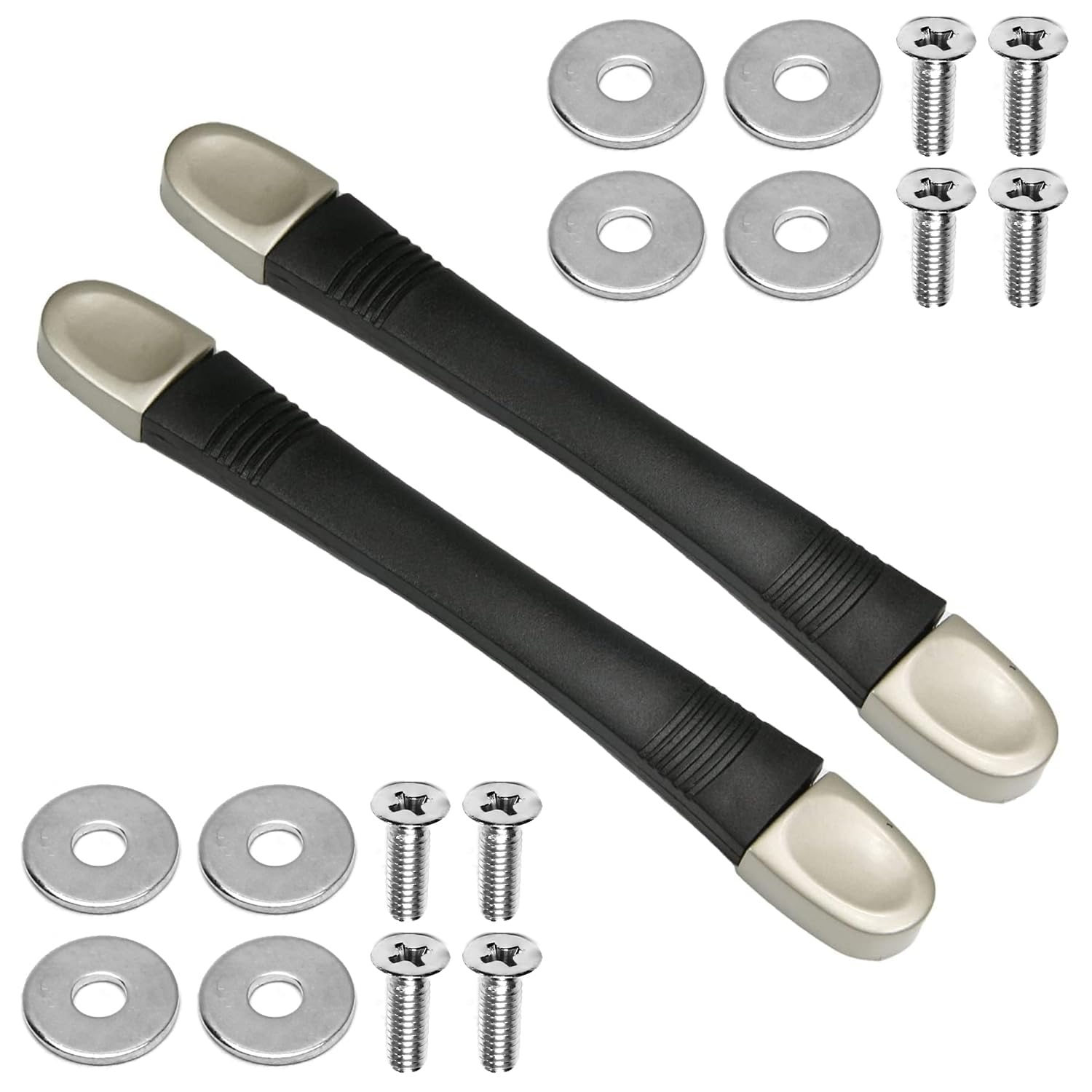 2Pcs Luggage Handle Replacement Kit - 9.76" Suitcase Pull Handle Grip