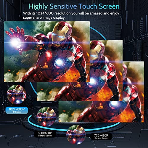 Double Din Car Stereo With Voice Control Apple Carplay&Android Auto,7 Inch Hd Lcd Touchscreen Monitor,Bluetooth,Subwoofer,Type-C/Usb/Sd Port,A/V Input,Am/Fm Car Radio Receiver,Swc,Backup Camera(Free) #TOP3