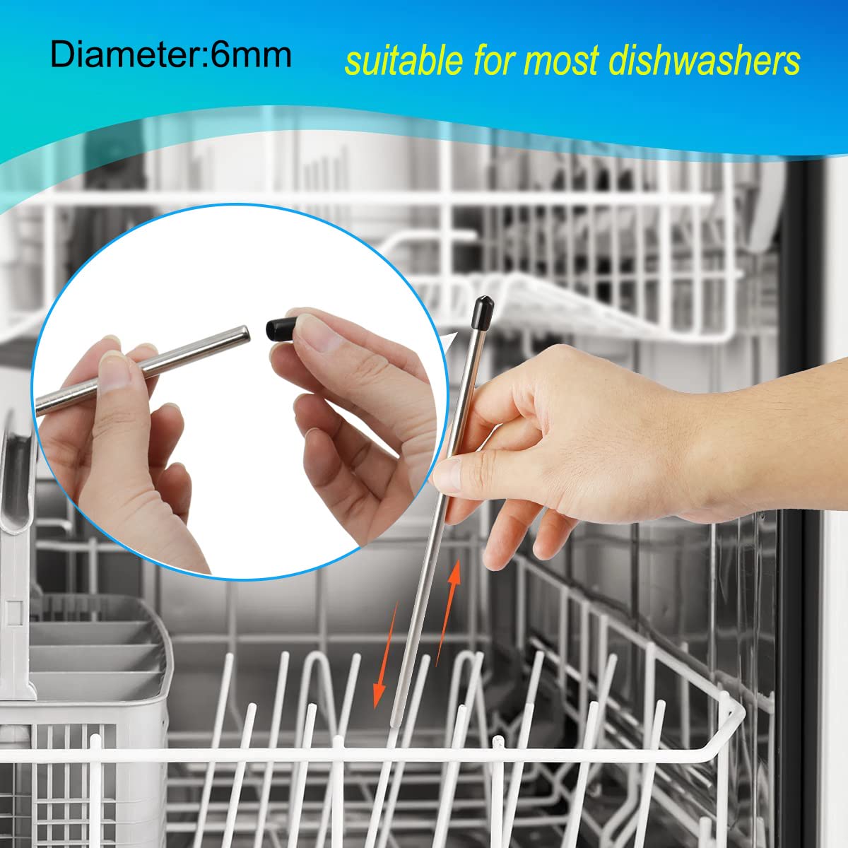 Insert Lave-Vaisselle Pour Crystal Duo Bouteilles Porte-Bouteille Pour Lave-Vaisselle Porte