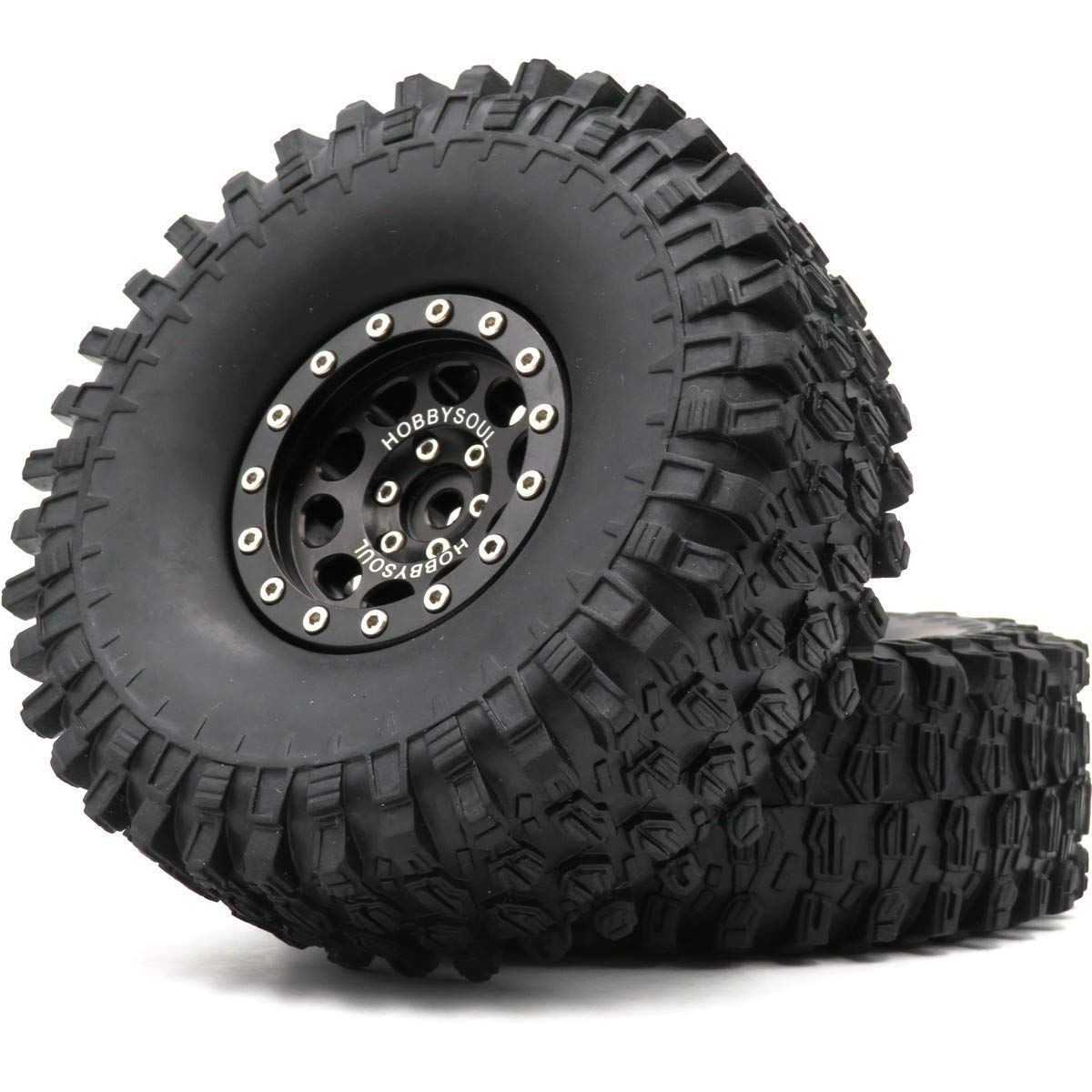 Amazon | HOBBYSOUL RC 高さ4.7インチ タイヤ ラバータイヤ