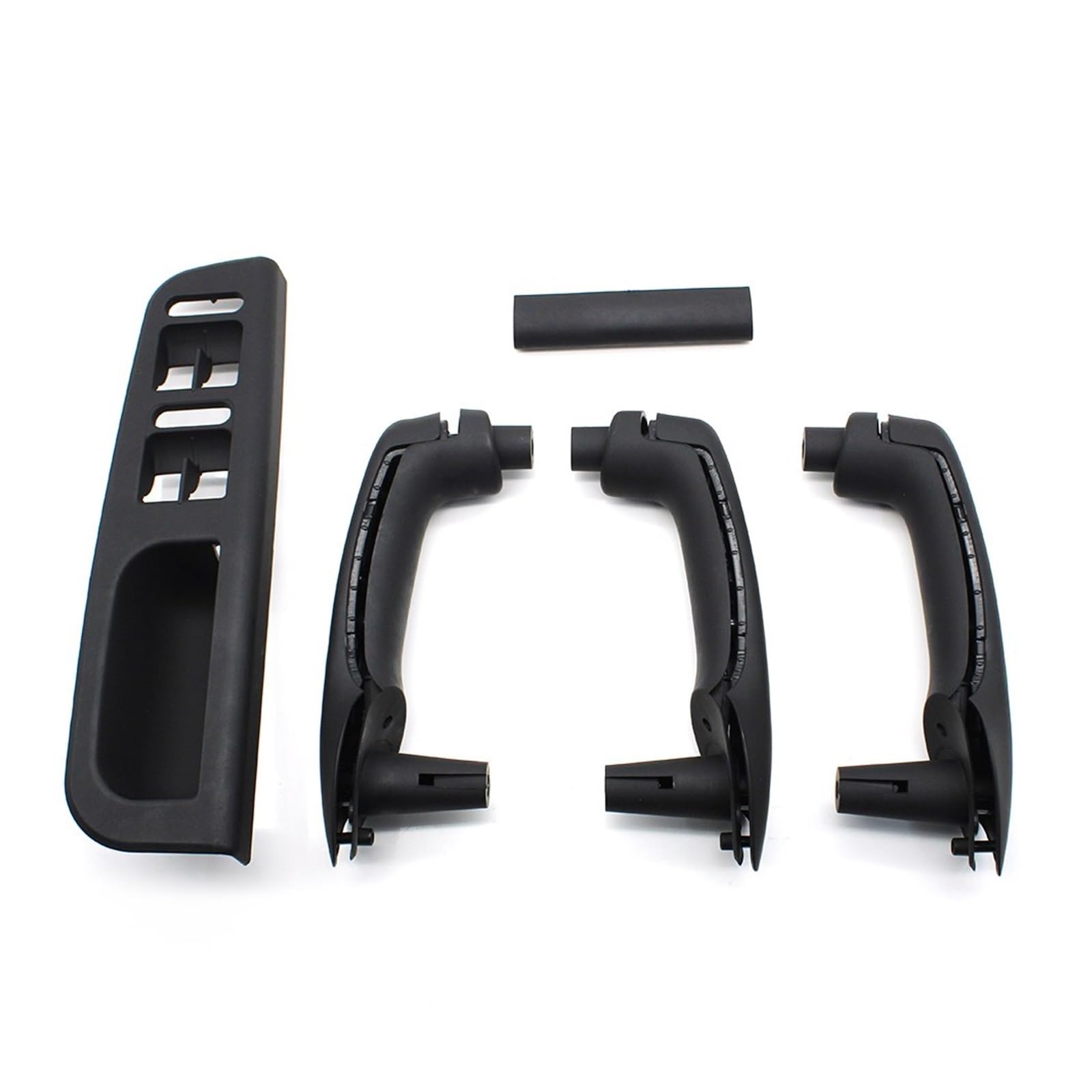 Nqkcuac Door Pull Handle for VW for Bora for Golf 4 MK4 for Jetta 1999-2004 LHD Black Beige Front Rear Left Right Door Pull Grab Handle Set