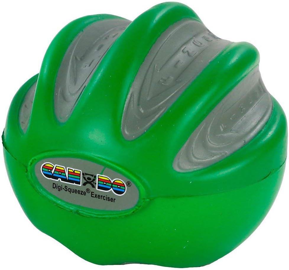 Cando DigiSqueeze Hand Exerciser Medium Green