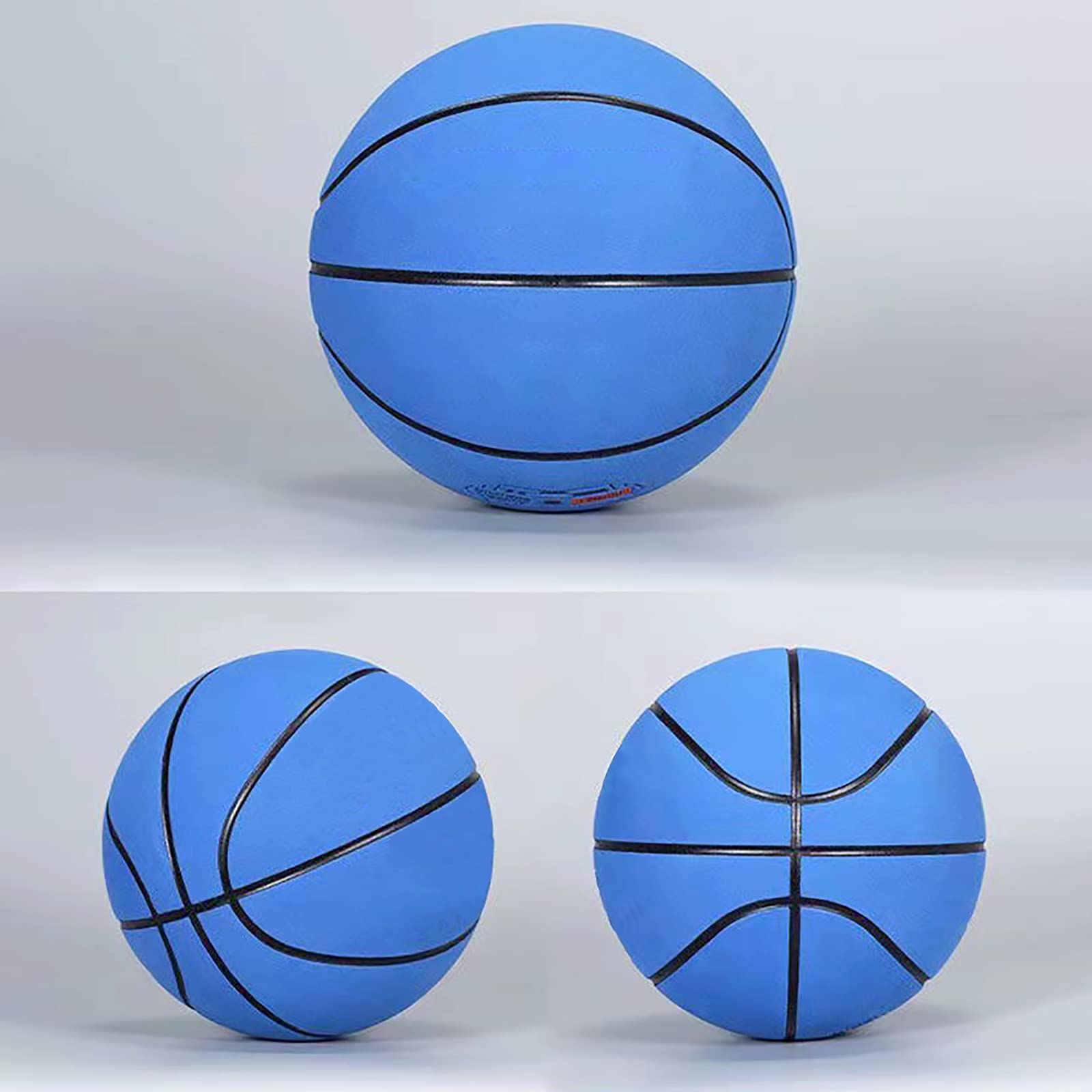 Standard 5/6/7 Basketball, Non-Slip And Wear-Resistant Microfiber Suede, No Logo Ball - Image 2