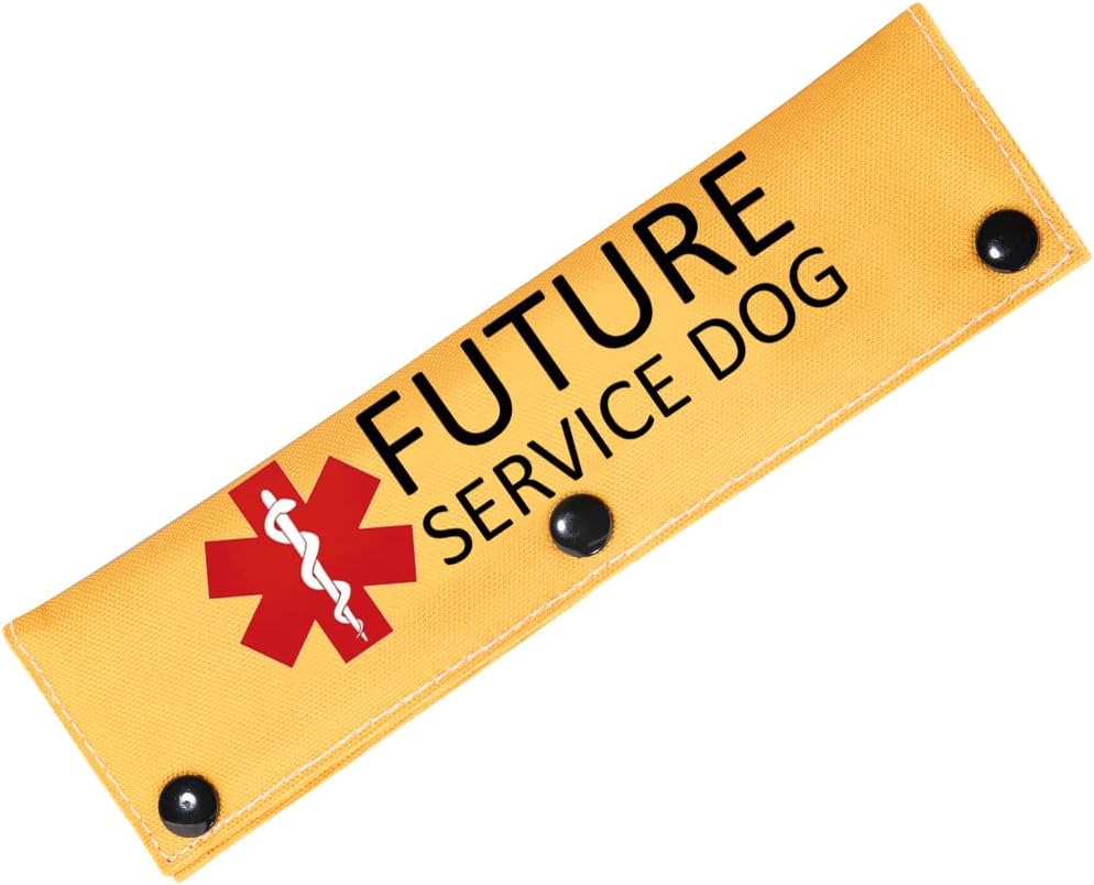 PWHAOO Future Service Dog Leash Sleeve Service Dog Leash Wrap Working Dog Leash Wrap (Future Service Sleeve)