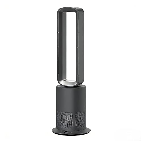 Xcity TP09Pro Bladeless Tower Fan 3-in-1 Silver & Gray