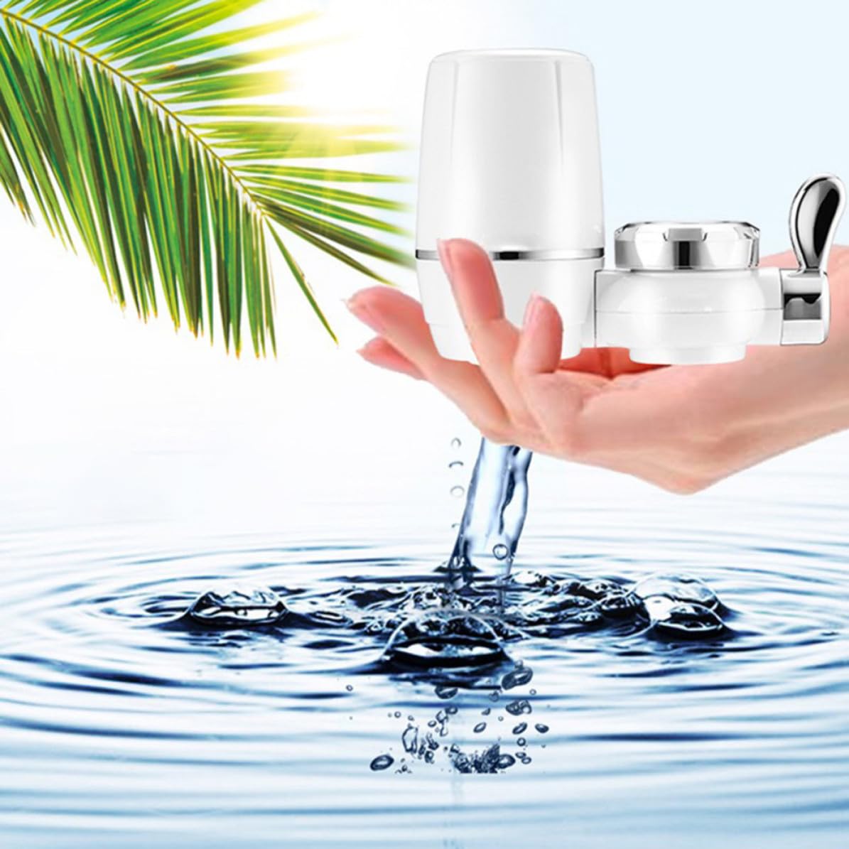 Filtro Blanco Purificador Cerámico de Agua de Cocina