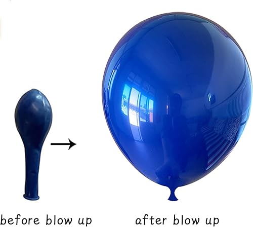 Miniatura 61 de Kit de arco de globos azules y amarillos, kit de guirnalda de globos de látex con globos de estrella de aluminio 4D para baby shower, aniversario