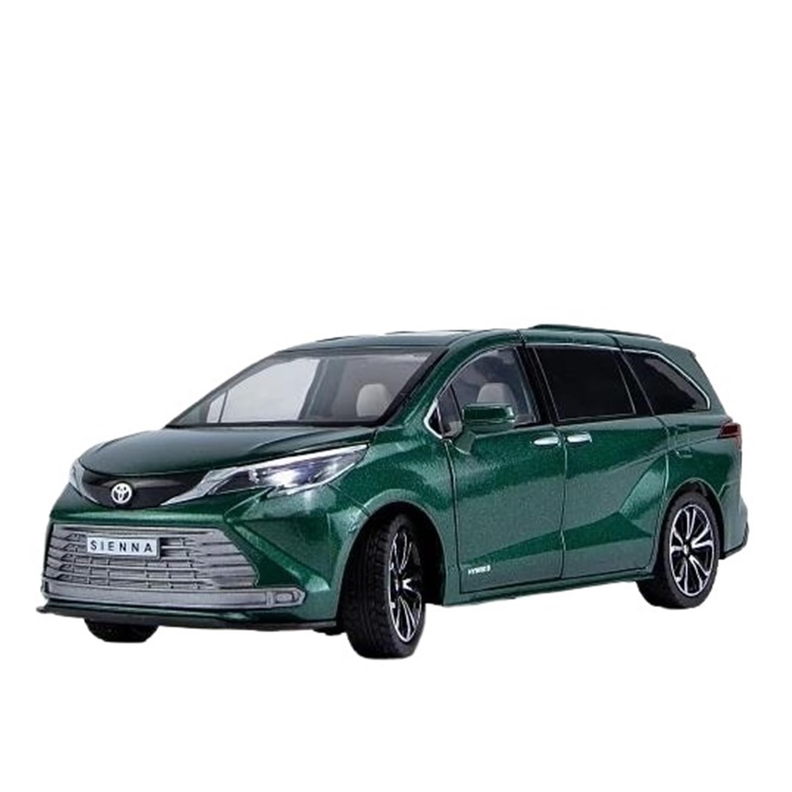 Decorative Car Model 1/24 for Sienna MPV Van Die-cast Car Models Large Car Models Living Room Decoration Christmas Decoration Perfect for Gifting(