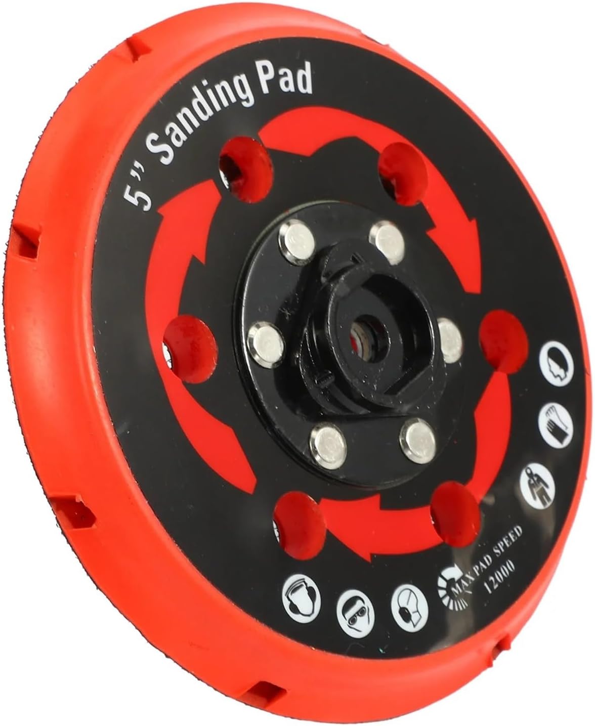 ZVHZQEMMT 5-Inch 125mm Backing Plate for Dual-Action Polisher DA Lucky