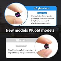 Vista 4 de 2 piezas de luces LED para puerta de coche con logotipo, sin decoloración, proyector de cortesía, luz láser de bienvenida, luz de sombra fantasma