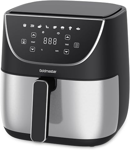 Viesta GM-8403 Sıcak Hava Fritözü, 5.7L Kapasite, 8 Ön Ayar Menüsü, 24x22.5x12.5 cm Hazne, Yapışmaz Kaplama, 1700W