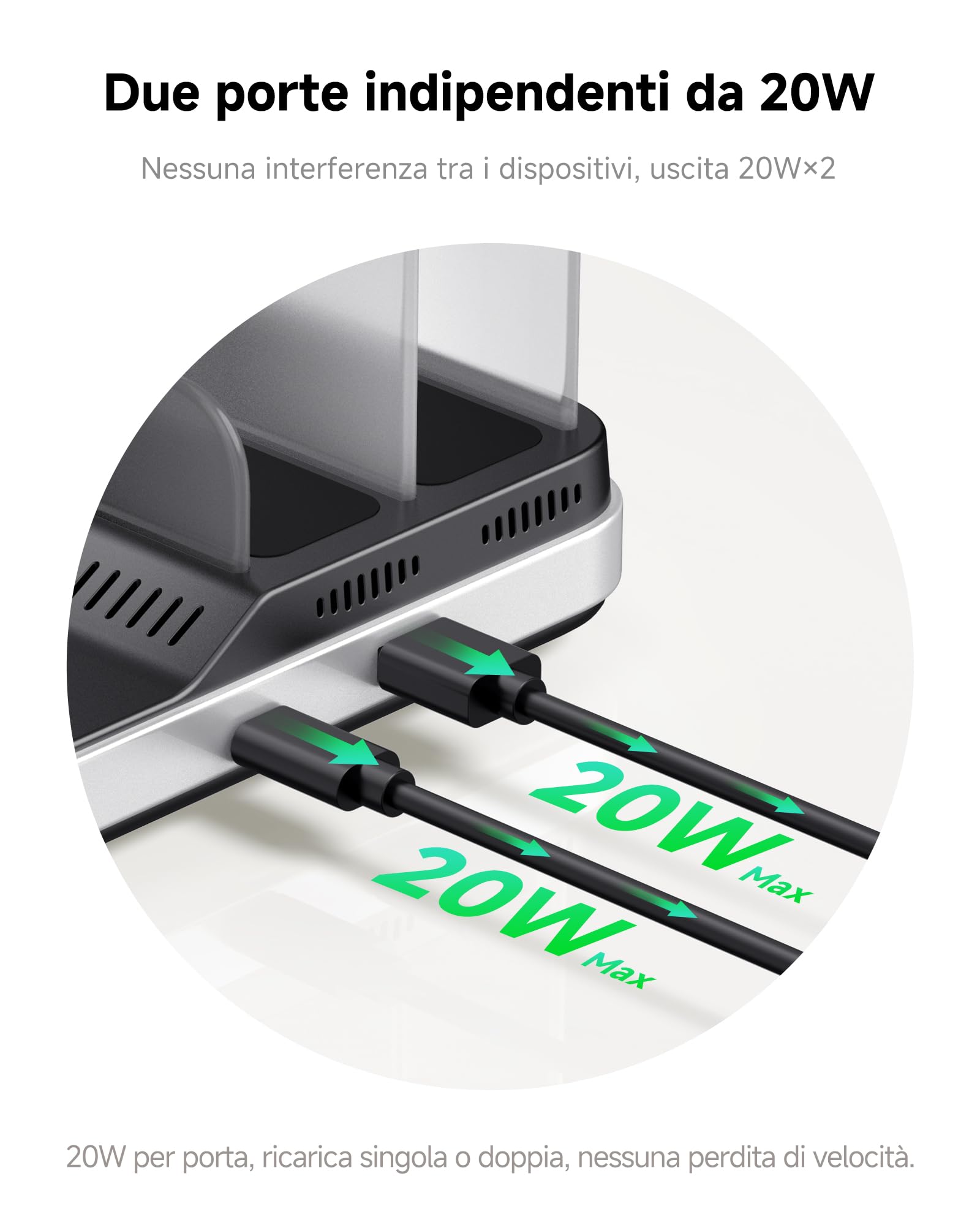SwanScout Stazione di ricarica 5 in 1 per dispositivi Samsung, Caricatore wireless per serie Samsung S25/S24/S23, Galaxy Watch Ultra/8/7/6/5/4, Galaxy Buds, per Galaxy Tab/iPad/Switch, Modello 901S