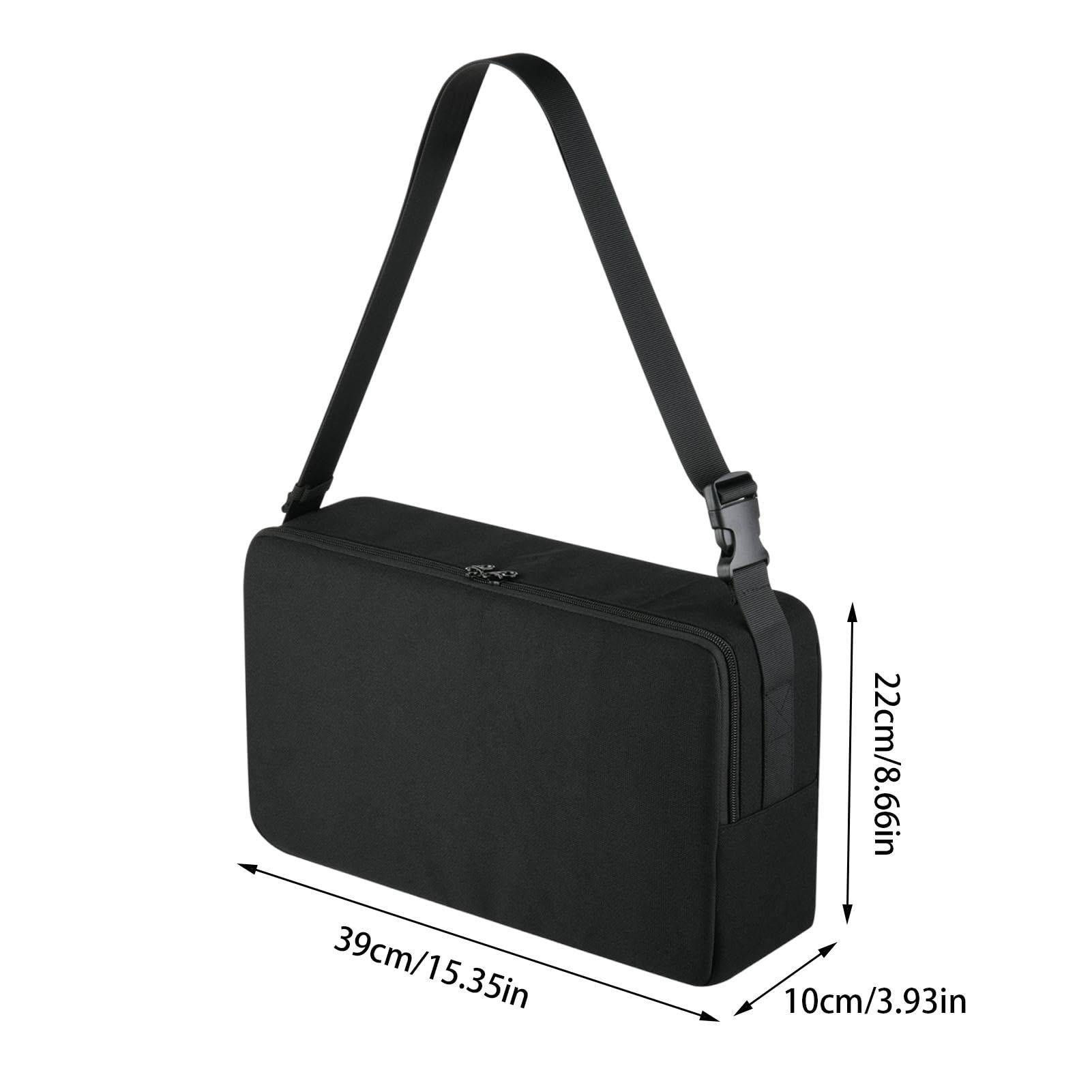 Borsa per il trasporto del leggio con tracolla, borsa per leggio musicale, borsa impermeabile per per strumenti, custodia per strumenti di grande capacità (nero) per musicisti e