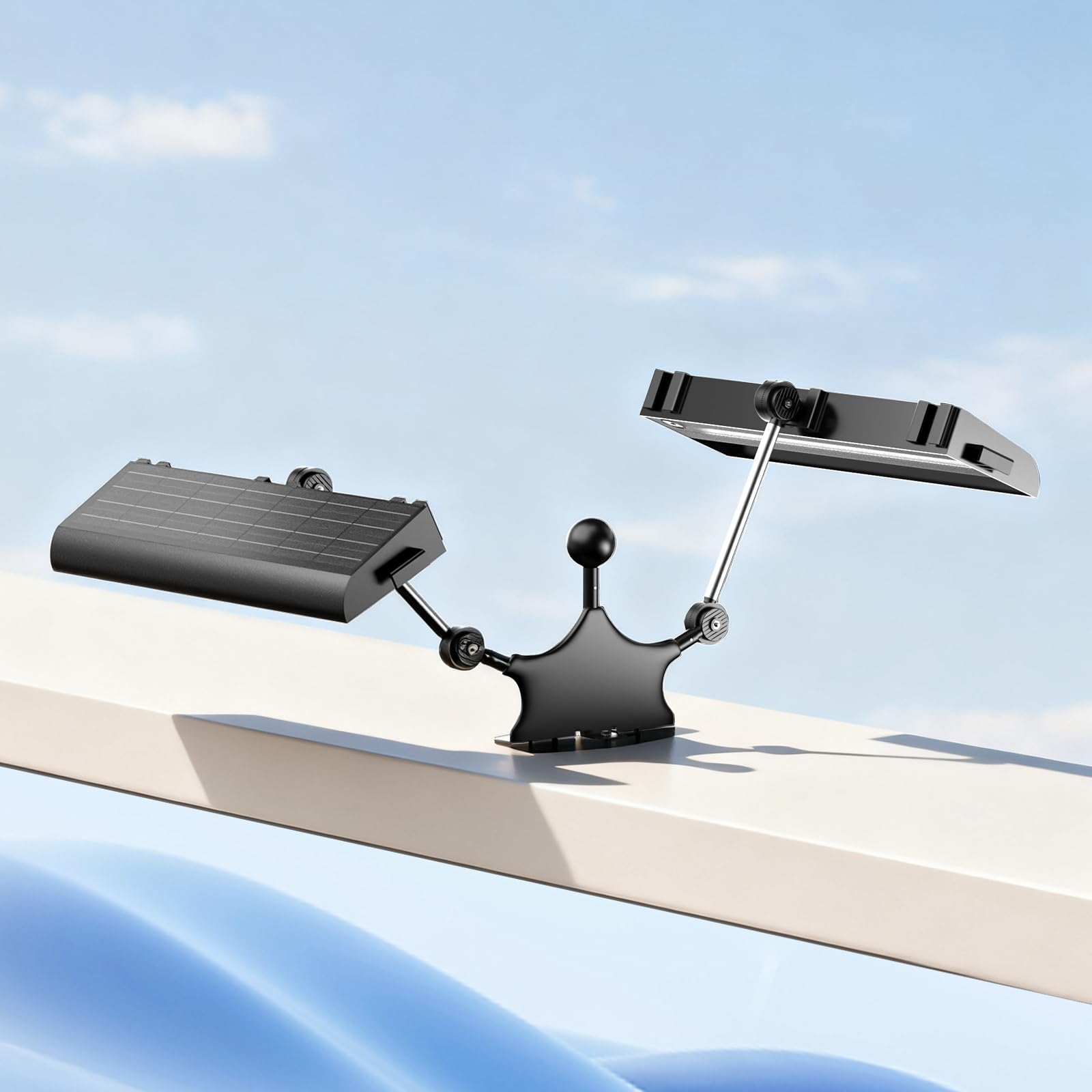 Solar Sign Lights Outdoor, 16000mah 464 LED Billboard Lights, Waterproof Commercial Signboard Light for Real Estate Signs, Business, Advertisement