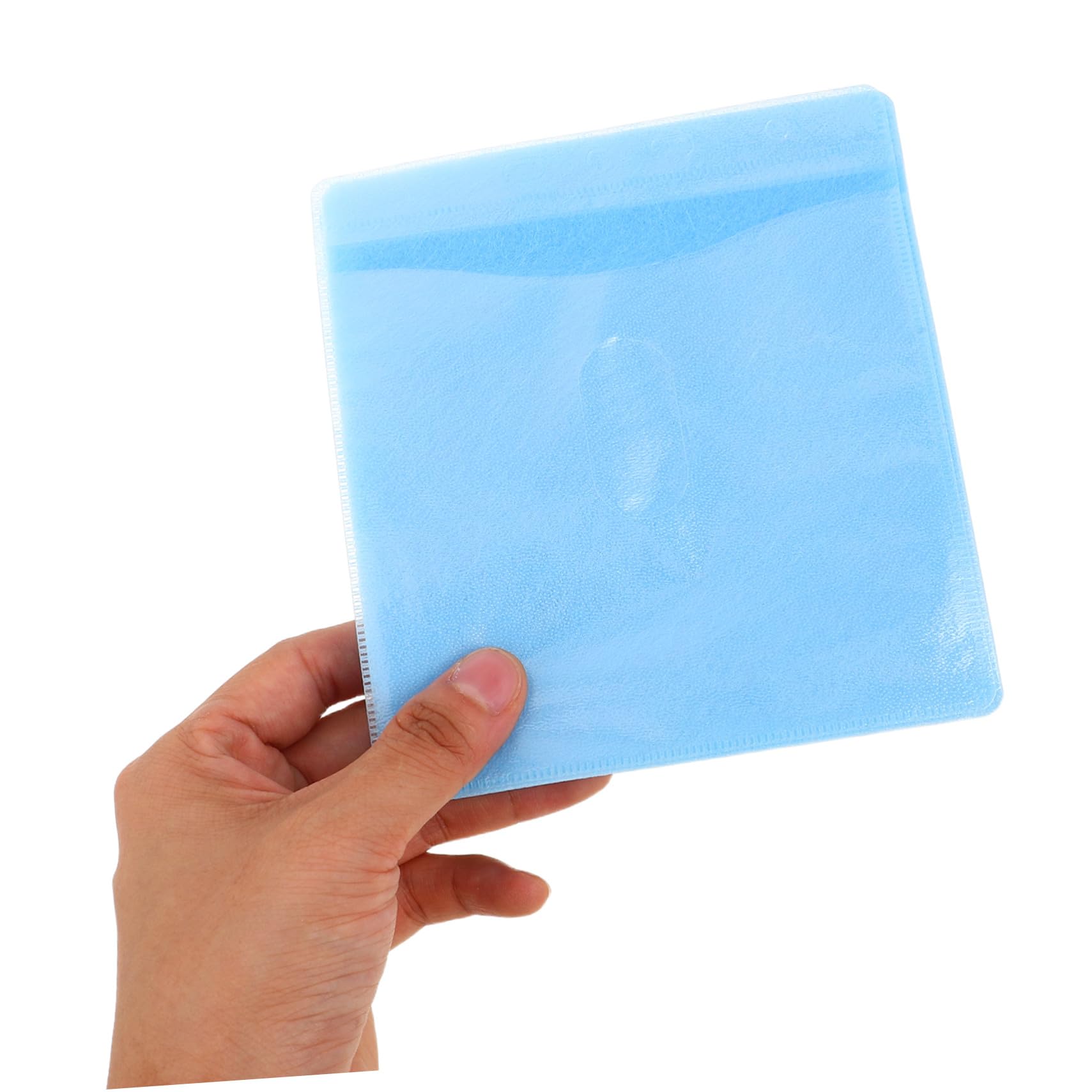 VALICLUD 600 Piezas Fundas CD Transparente PP Grueso Protección contra Arañazos Funda Almacenaje Discos Fácil Identificación Reutilizable