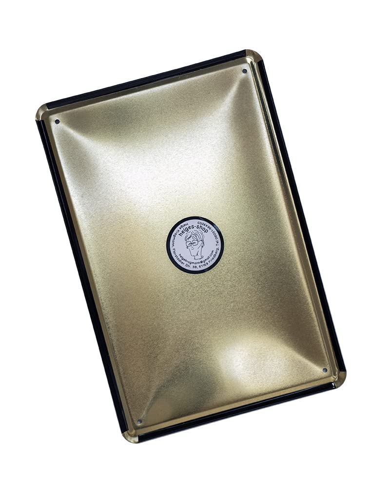 Fiico Metallschild Amsterdam Freedom – 20x30 Cm, Stahl, Wanddeko, Cannabis-Motiv