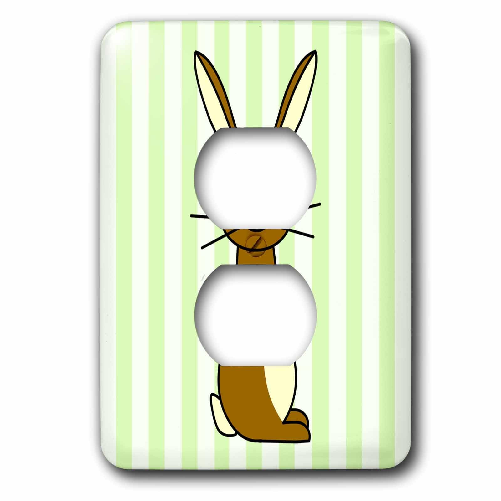 Housse de prise Baby Rabbit multicolore pour décorer la chambre de bébé avec tendresse