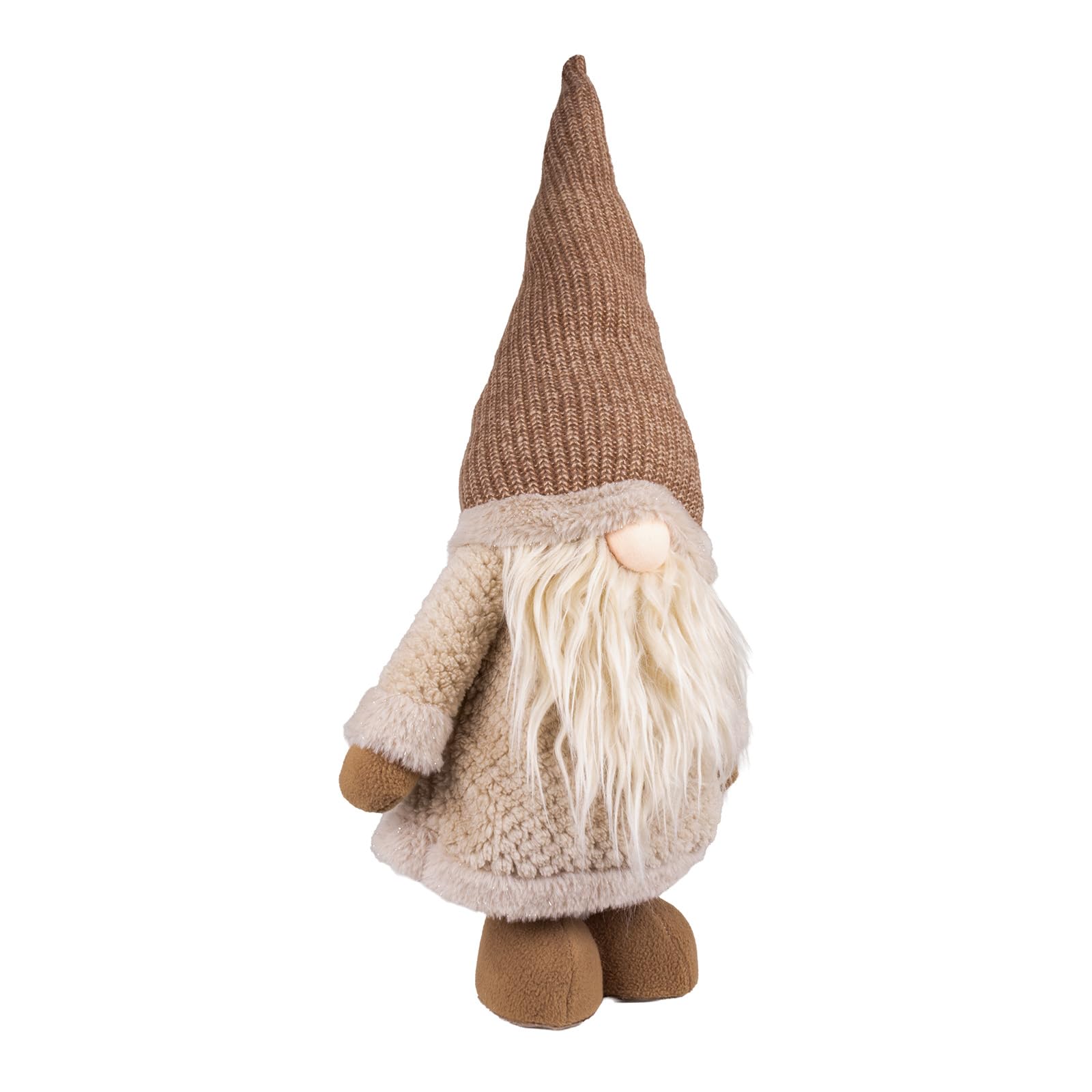 Monopol Christmas Paradise Weihnachtswichtel Teleskopbeine 45-67cm (64-90cm) Dekofigur braun